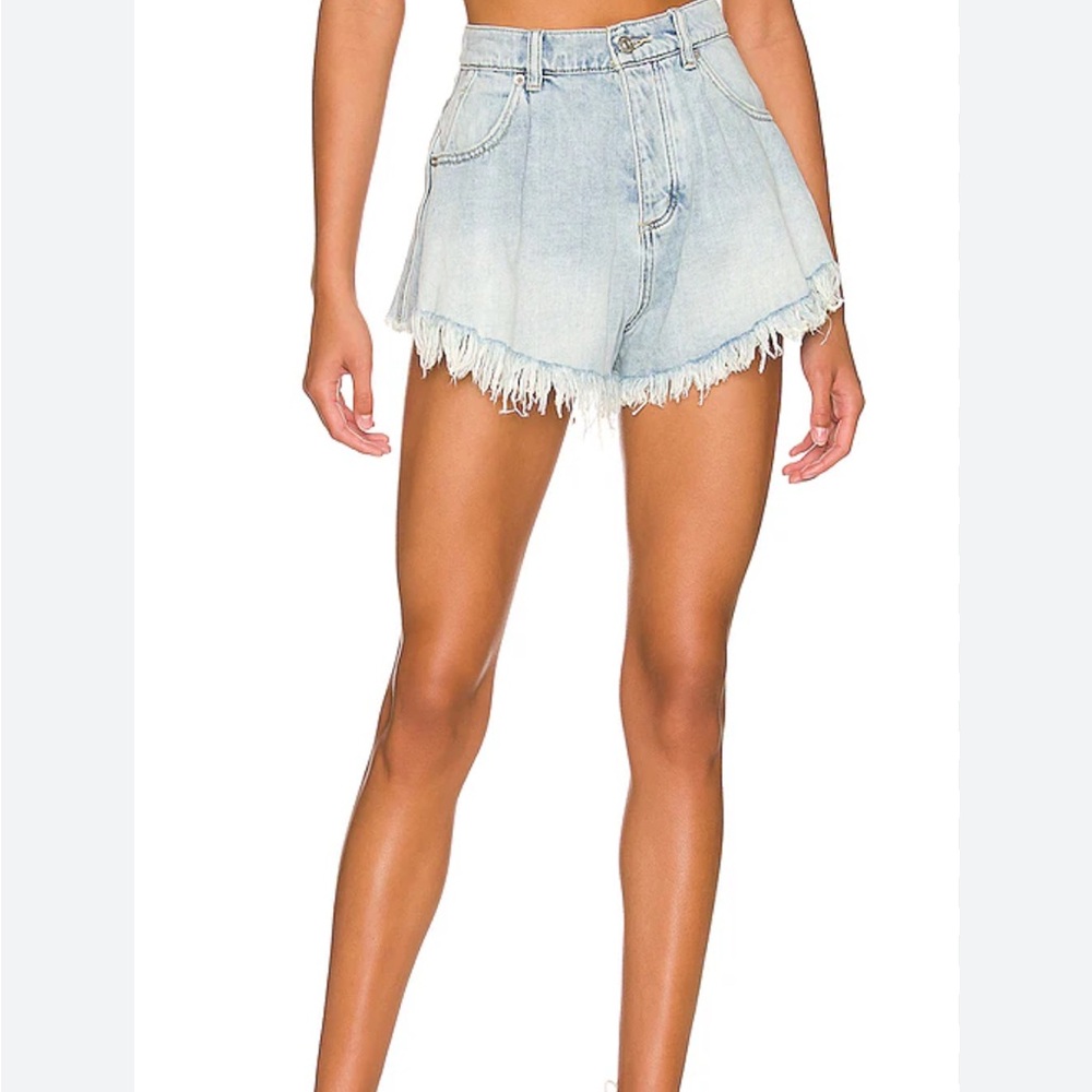 NWT Free People Harlie Denim Shorties